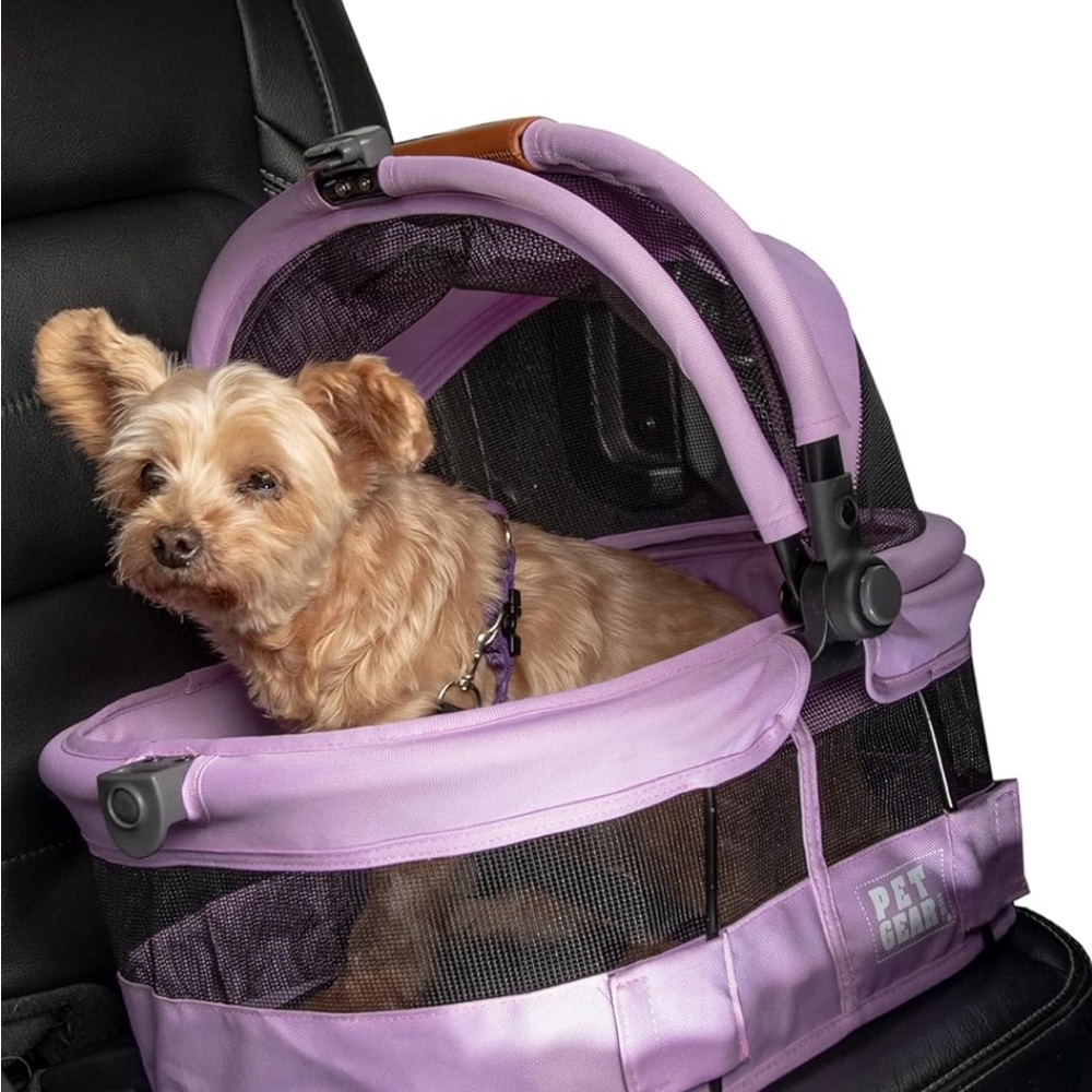 Lilac color Dog Carrier